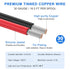 30 AWG Stranded Wire Spool, 16.5ft Each in 8 Colors - Silicone Electrical Tinned Copper Wire Kit for DIY, Automotive