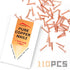 Copper Nails – 1 Inch Roofing Nails 110pcs, 99.95% Pure Copper for Roof, Flashing, Landscaping & Crafts