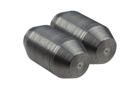 ICT Billet LS 2 Piece Dowel Pins - Engine to Transmission Replacement Steel Alignment Pin, Stock Length 1.125", USA