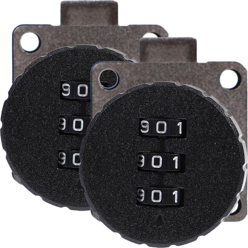 2pcs 3-Digit Combination Drawer Locks for Desk and Cabinet Proofing Security Lock