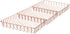 Okllen 3 Pack Wire File Tray, Rose Gold Paper Tray Desk Letter Tray for Office, Large Documents Storage Basket Organizer