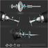 Cutting Wheel Set Compatible with Plastic - 36pcs for Rotary Tool, HSS Circular Saw Blades 6pcs, Resin Cutting Discs