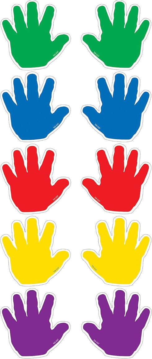 Handprints Mini Accents (5137) by Teacher Created Resources