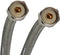 Fluidmaster B4F30 Faucet Connector, Braided Stainless Steel - 1/2 F.I.P. Thread x 1/2 F.I.P. Thread, 30-Inch