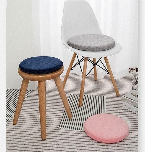 HCZKIUJ (Set 1/2/4) 40*40CM(Set 1)) of Round Chair Cushion Round Stool Cushion/Seat Cushion for Dining Chairs