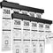 origreen 2 Pieces Ticket Holder Receipt Holder for Restaurant Refrigerator, No Drill Restaurant
