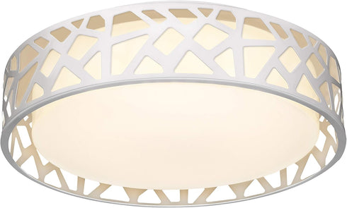 Flush Mount Ceiling Light Fixture,15W 1600 Lumens LED Ceiling Lights, Dimmable 3000K