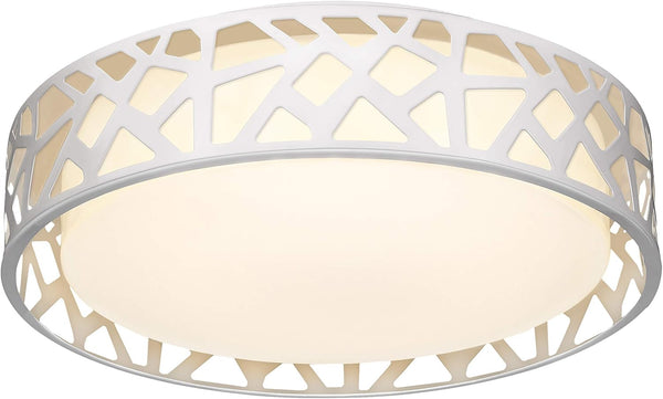 Flush Mount Ceiling Light Fixture,15W 1600 Lumens LED Ceiling Lights, Dimmable 3000K