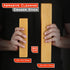 1 Pack Abrasive Cleaning Stick, 1-1/2" x 1-1/2" x 7-7/8" Natural Rubber Eraser Stick for Sanding Belts & Discs