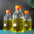 1000ml Round Borosilicate Glass Media Storage Bottles with GL45 Screw Cap, Maximum Temperature 249.8°F, Pack of 3