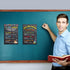 gisgfim 6 Pieces Spanish Verb Conjugation Posters, Spanish Grammar Charts for Classroom Decorations