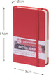 Talens Art Creation Sketchbook Red 9X14 cm, 140 Grams by Talens Art Creation