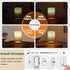 3.2 Inch 3000K E26 Bulb 60 120V 600LM Bulbs Dimmable, 6W T10 T30 Bulbs Certified-6 Pack Warm White LED Watt Equal, AC