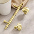 Aoleegatt Handle(7742) Modern Minimalist Pure Brass Wardrobe Door Cabinet Handle European American Style Storage