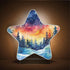 ALAZA Merry Christmas Tree Landscape Xmas Star Shaped LED Night Light Dusk to Dawn Sensor Plug in Night Home Decor Desk