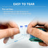 1" 5.46 4 Ceeport Soft Silicone Tape for Skin, x Yards, Rolls Medical Adhesive Tape, Easy to Tear Pre-Cut Waterproof