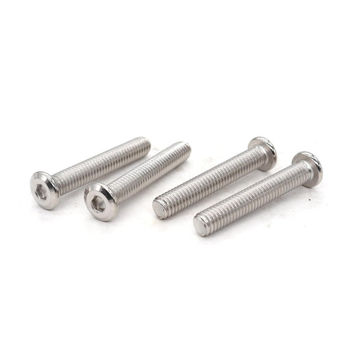 binifiMux M6 x 15mm Flat Head Socket Cap Allen Bolts, Pack of 20 Rivet Screws Connecting for Furniture