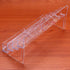 Hipiwe 2pcs 8 Pockets Acrylic Business Card Holder Stand - Clear Desktop Countertop Acrylic Index Card Filling Display