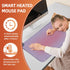 MyPlace Heated Mouse Pad, 8 Levels Heating & 3 Hours Auto Shut-Off, Large 31.8”x 17.3” Desk Mat for Home Office