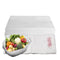 EcoQuality Plastic White T-Shirt Bags 1000ct, 1/10 Shopping Bags, Grocery Bags, Poly