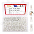 400Pcs Closed End Cap Crimp Terminals Red Copper Core and Nylon Wire Connectors Kit, 3 Sizes 22-16/16-14/12-10.