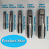 YUENTOEN 5 Piece NPT Pipe Tap Set, NPT Thread Forming Taps, GCR15 Drill Bits for Cleaning, Sizes 3/4", 1/2", 3/8",