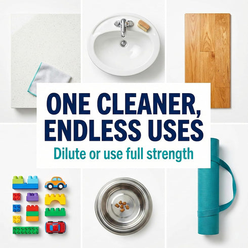 500PPM (1 3X AquaCleanse Hypochlorous Acid All-Purpose Cleaner Spray Gallon) Stronger Than Standard HOCL Pet & Family