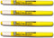 G.T. Luscombe Accu-Gel Bible Highlighter, No Bleed Solid Gel, Long Lasting, Bright Translucent Color Dry Marker,