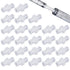 25pcs Luer Lock to Luer Lock Connector, Female Luer Syringe to Syringe Transfer Joint, PP Syringe Adapter Coupler