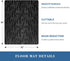 Chair Mat for Hard Floor, TYDLE 36"x48" Office Chair Mat for Hardwood Floor, Vinyl Chair Mat for Gaming Chairs, Non-Slip Waterproof Floor Protector Rolling Computer Desk Mat for Home Office (Black) by Tydle