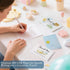 C2U 24 Pack Baby Shower Thank You Cards for Boy - with Envelopes & Gold Stickers,Baby Shower Greeting Cards Bulk
