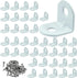 Zorveiio 40 Pcs L Bracket Corner Brace 0.63" x 0.63" Metal Corner Bracket
