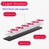 Flexible Magnetic Tape Strip Roll with 3M Adhesive Backing, 1in Wide x 40ft Long Sticky Magnet Tape Strips