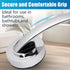 Hordion Suction Cup Door Handle, Suction Grab Bar Bathtub Shower Handle for Glass Doors Windows Kitchen Drawer Cabinet