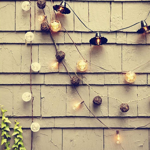 25FT Bulb 27 Bulbs, ST35 E12 SUNSGNE Outdoor Edison String Lights with Clear Edison Vintage String Lights for Patio