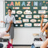 Boho Affirmation Station Bulletin Board, Pastel Amazing Things Happen Here Mental Health Posters for Classroom