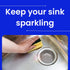 Gadgetime USA (Pack 2) 4.5 Inches Kitchen Sink Strainer of Drain strainers Food Catcher, for Bathroom, RV & Lavatory