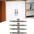 MUNEFE 4 Sets Bronze Round Handles, Kitchen Cabinet Knobs, Cabinet Handle for Tv Cabinets, Wardrobes, Bedside Tables