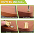 Brass Cutting Board Feet, Walnut Wood Cutting Board Feet, Polished and Anti Skid Pad with Stainless Steel Screws