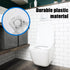 Xthrotsenk Commode Plastic Toilet Seat Hinge Replacement Universal Toilet Seats Bracket Hardware Lavatory Seat Hinge