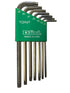 EKLIND 11907 Bright TORX Star L-Key Set, 7pc T10-T40 Long Series