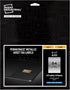 Avery Metallic Asset Tag Labels, 1/2" x 1", 672 Waterproof Laser Printable Tags (60519)