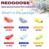 80PCS Spade Quick Disconnect Wire Connectors, 22-10 AWG Male and Female Crimp Terminal, 22-18AWG Red, 18-14AWG Blue