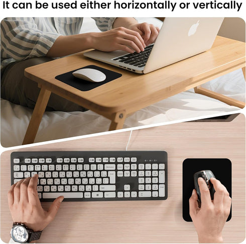 ZYAOTWQZ 6 8 Inch, Small Mouse Pad x Horizontal and Vertical Flexible use. Great for Traveling, Wireless laptops