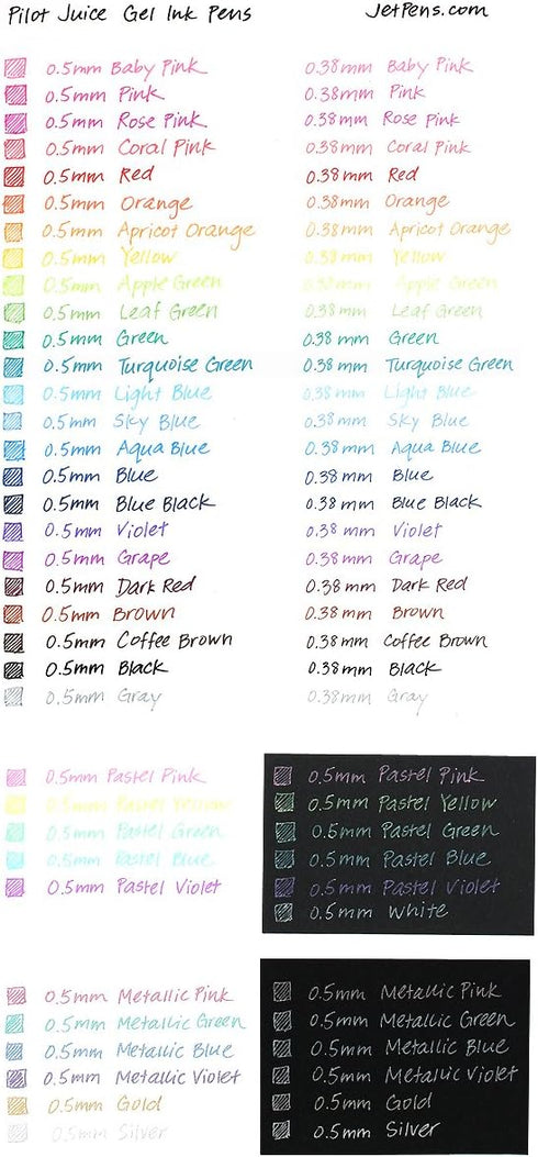 Pilot Juice Gel Ink Ballpoint Pen, 0.38mm, Aqua Blue (LJU-10UF-AL)