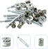 10 Set Cabinet Furniture Connecting Cam Fitting with Dowel and Pre-Inserted Nut