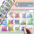 Wanshui Bible Tabs,Laminated Tab for Women and Men,Reposition Large Print Stickers,Easy to Read and Apply Bible Index
