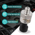 200 PSI Pressure Transducer Sender Sensor with 1/8" -27 NPT 316 Stainless Steel Thread for Oil Fuel Air Water