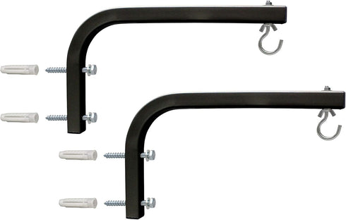 AKIA SCREENS 10 Inch Universal Projector Screen L-Bracket Wall Mount Kit with Wall Hanging