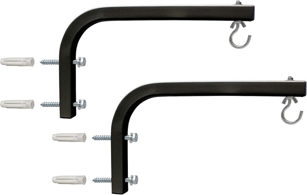 AKIA SCREENS 10 Inch Universal Projector Screen L-Bracket Wall Mount Kit with Wall Hanging